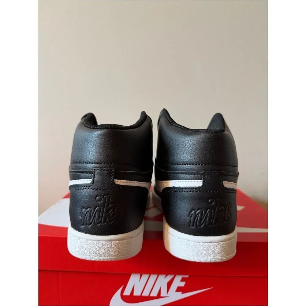 Nike Ebernon Mid Black White AQ1773-002 Men’s Size 10